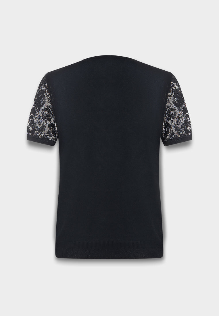 Blush Elegance Lace Top