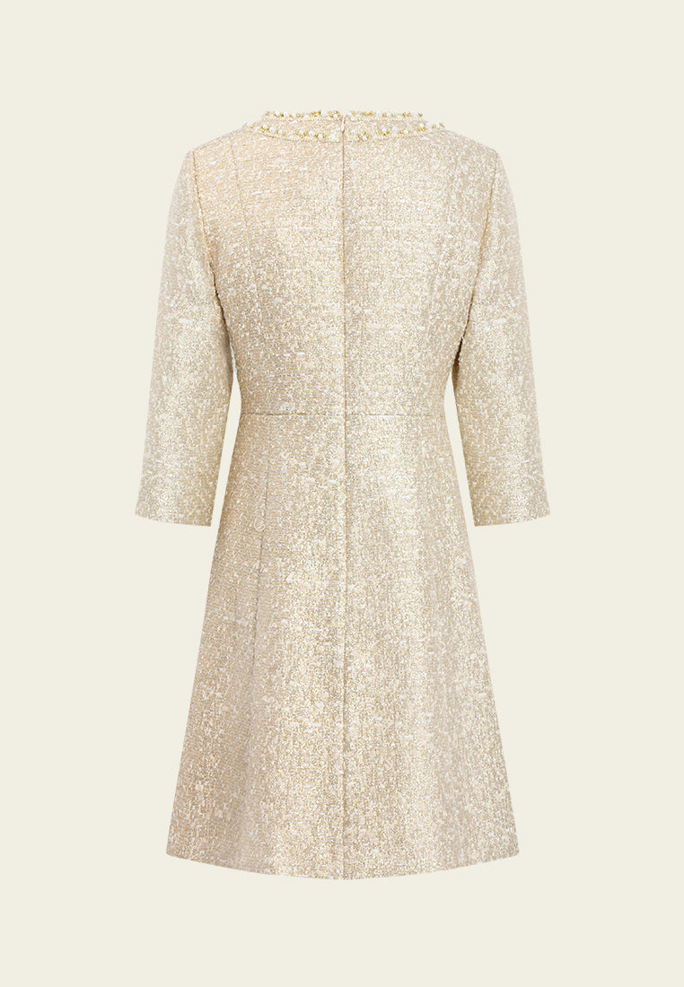 Éclat Embellished Pocket Dress