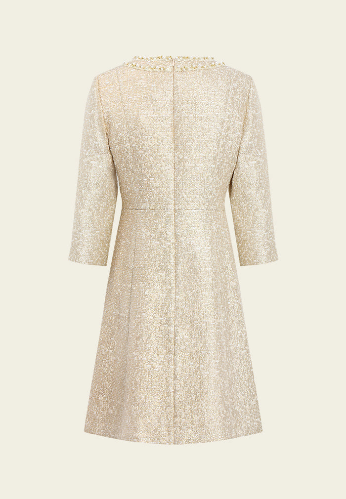 Éclat Embellished Pocket Dress