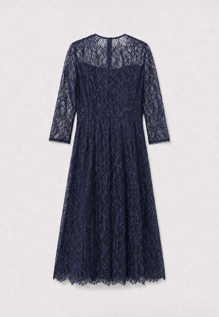 Indigo Florale Cantabile Dress
