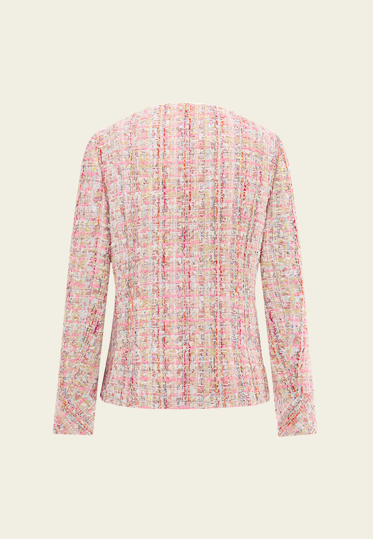 Mixed-media Woven Jacket