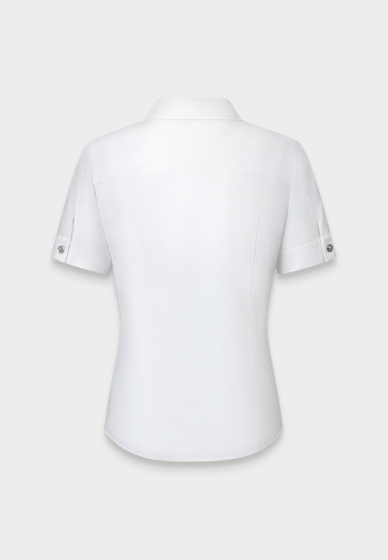 Chroma Blossom Brodé Blouse