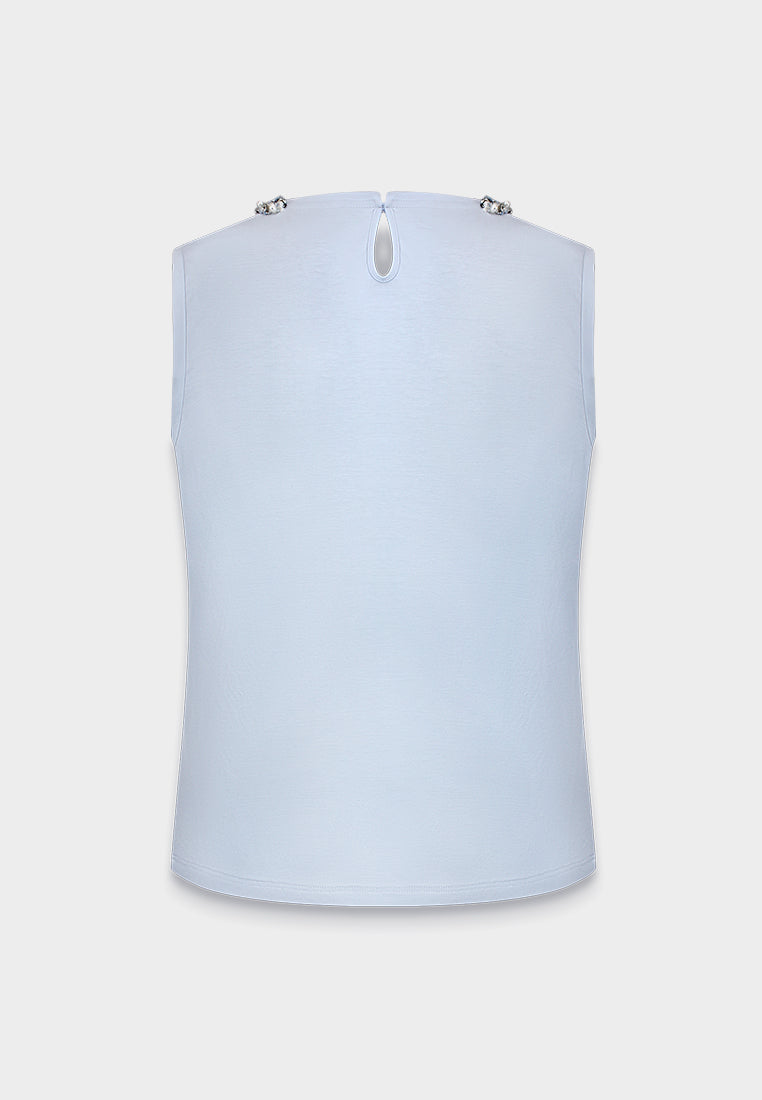 Éclat Pearl Embellished Top