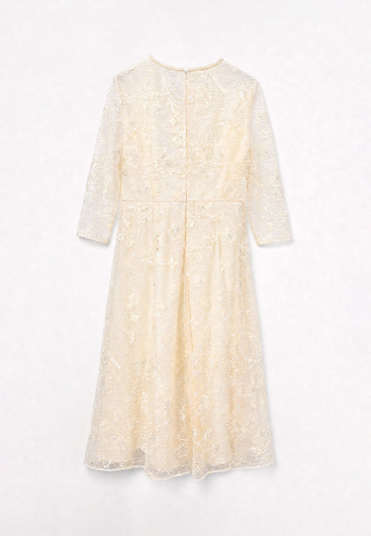 Ivoire Florale Serenata Dress