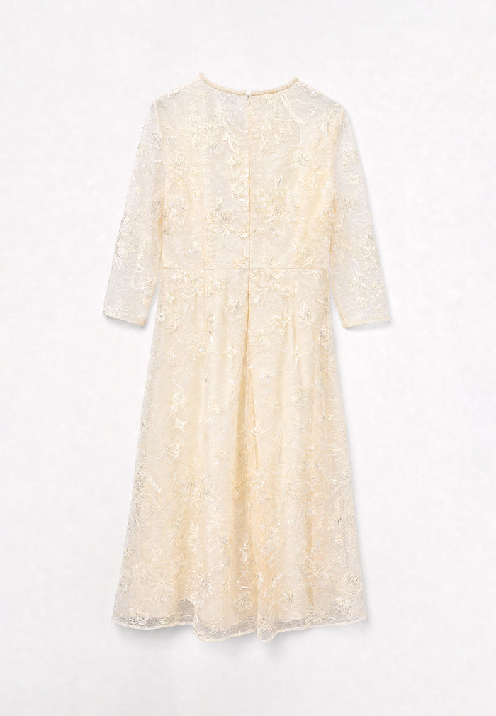 Ivoire Florale Serenata Dress