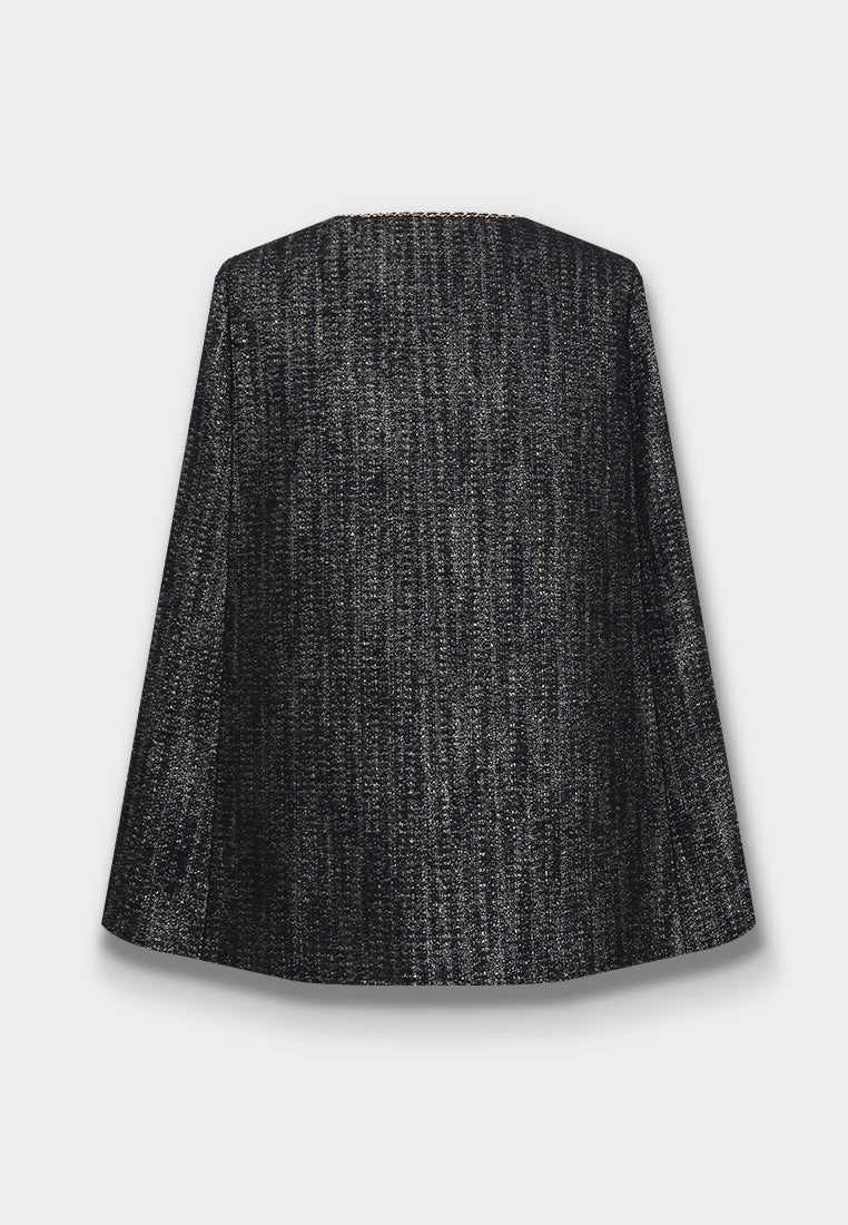 Chaîne Noir Tweed Jacket