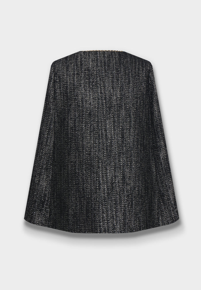 Chaîne Noir Tweed Jacket