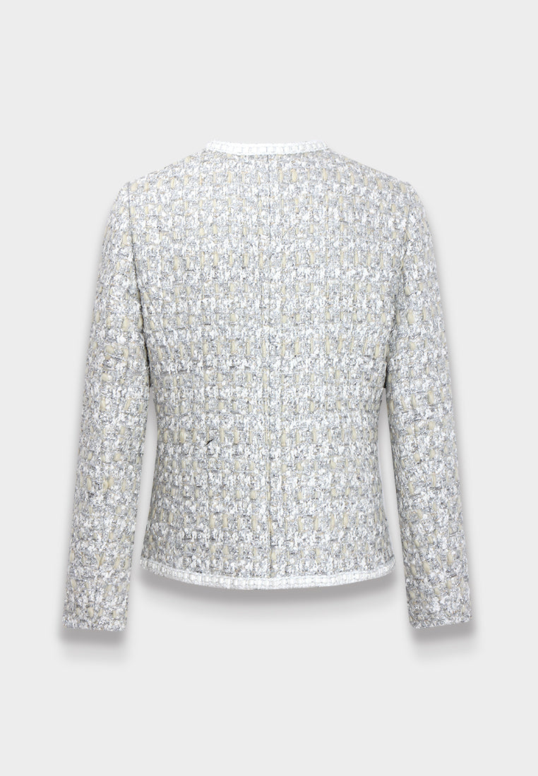 Champagne Tresse Tweed Jacket