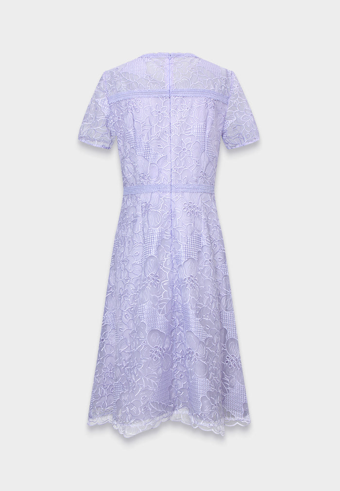 Lavande Dentelle Jardin Dress