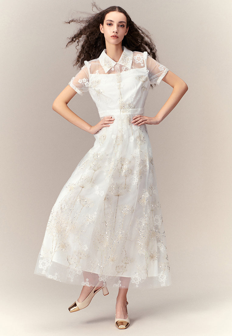 Fairytale Dandelion Mesh Dress