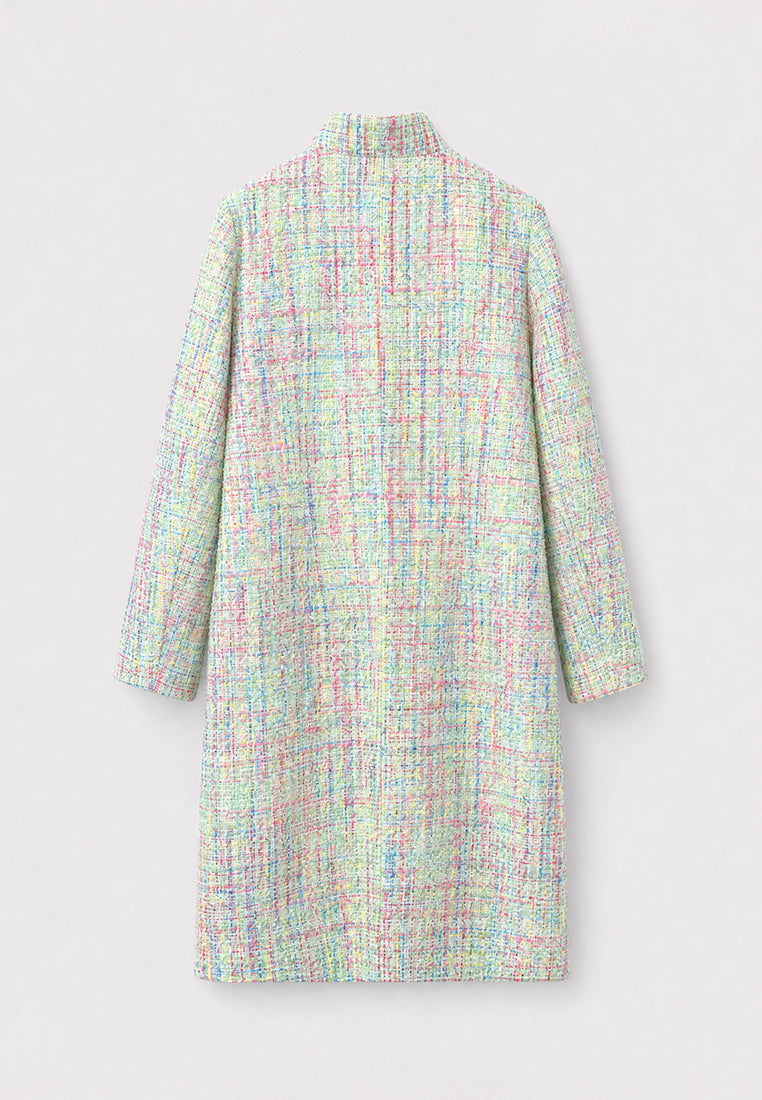 Pastel Tweed Mélodie Coat