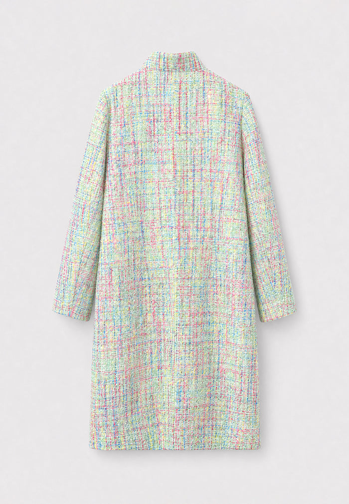 Pastel Tweed Mélodie Coat