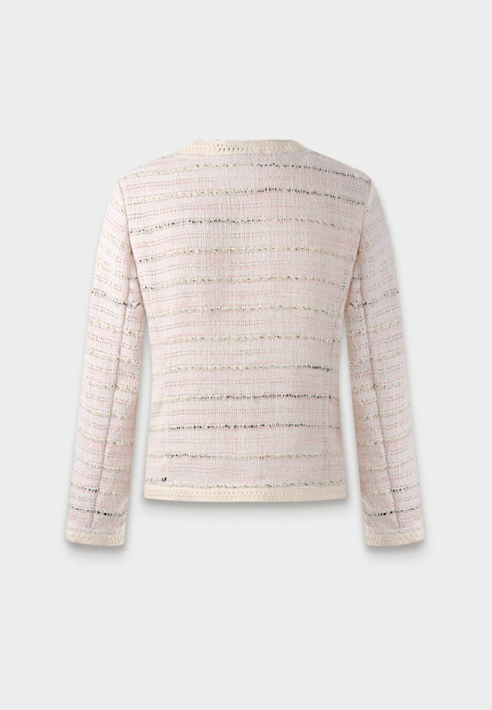 Meadow Blossom Elegance Tweed Jacket