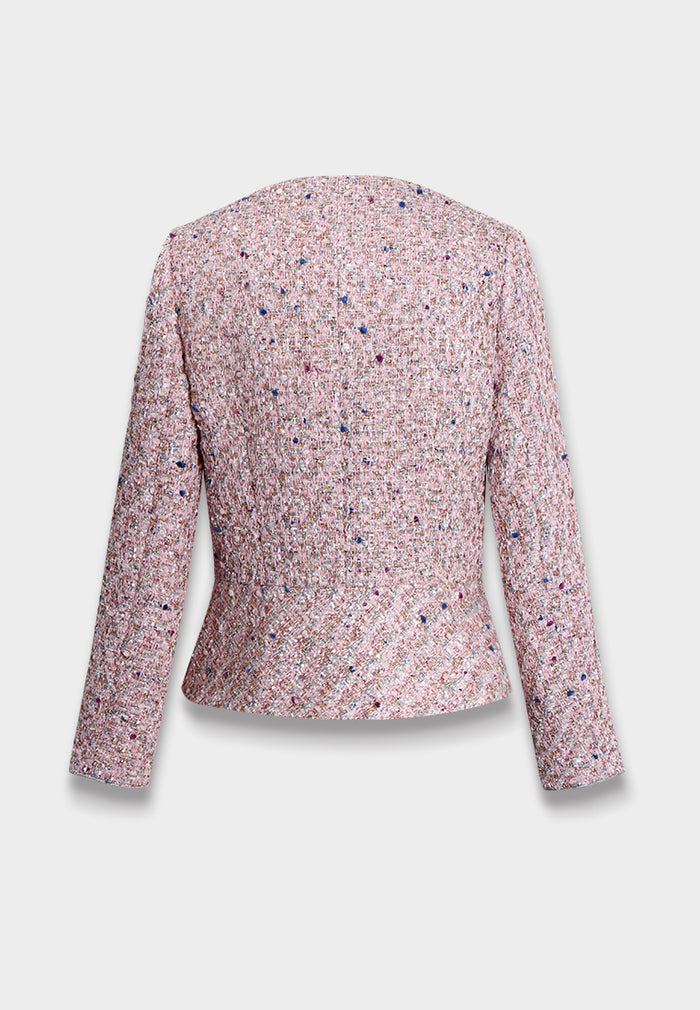 Rose Tresse Peplum Jacket