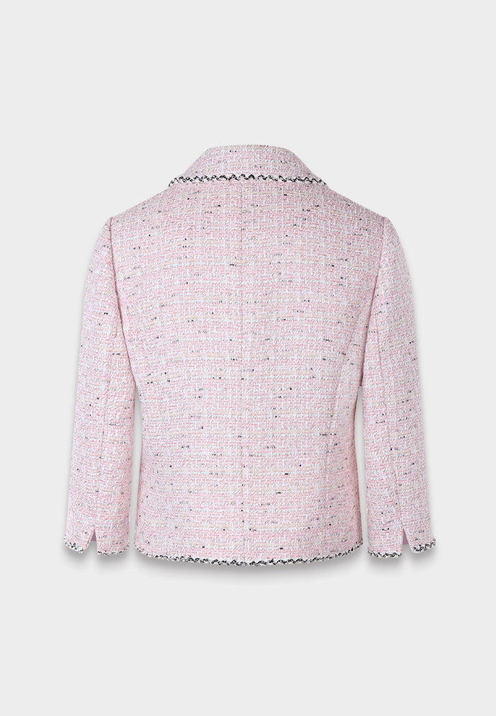 Rose Pearl Tweed Jacket