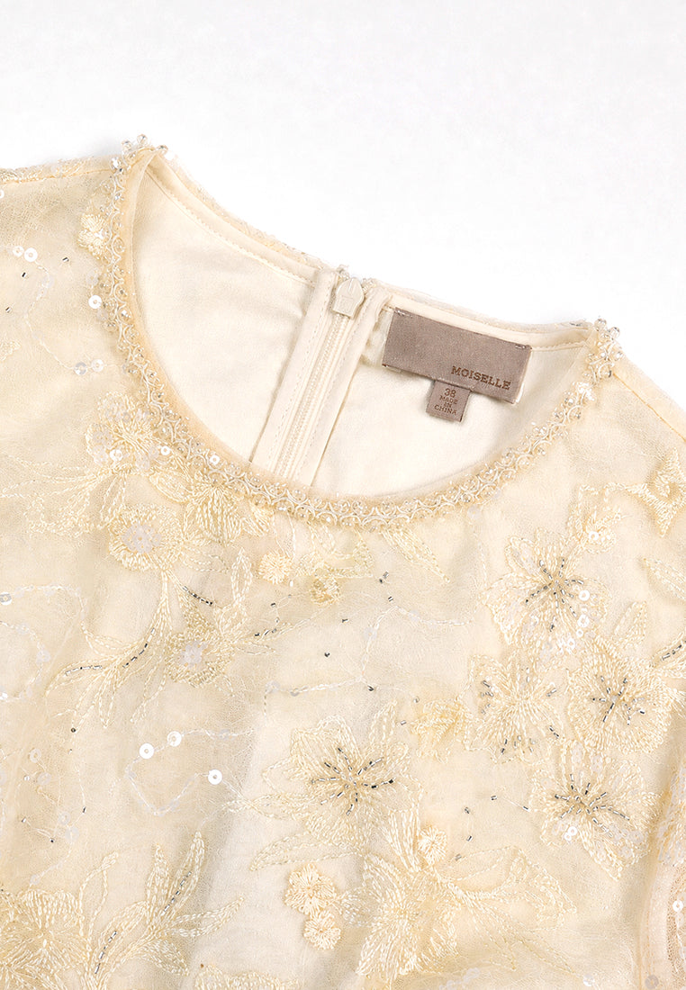 Ivoire Florale Serenata Dress