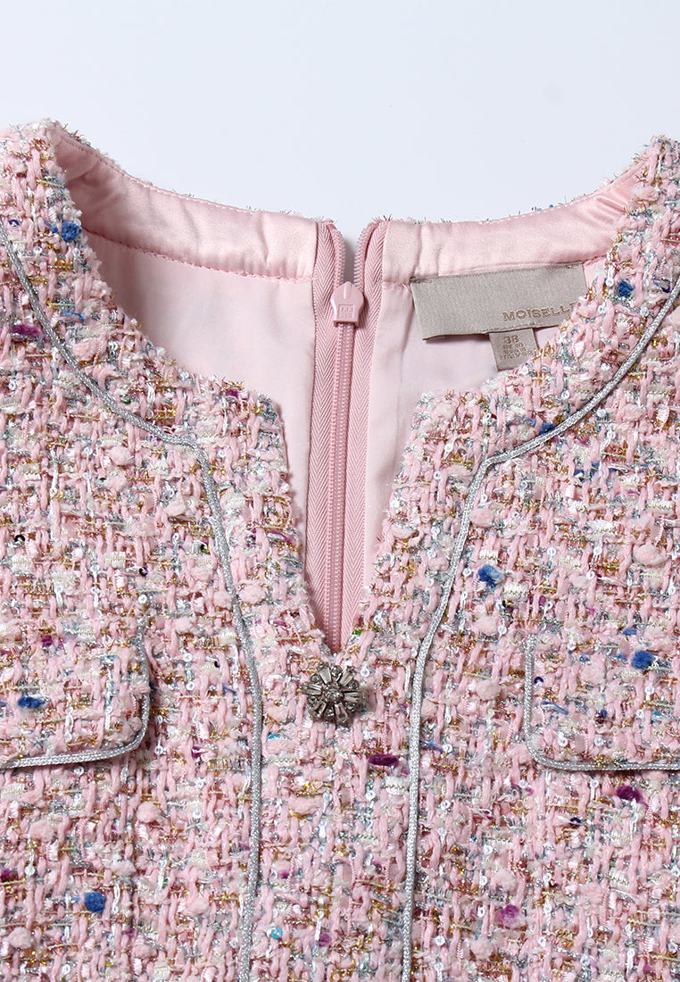 Rose Tresse Pocket Dress