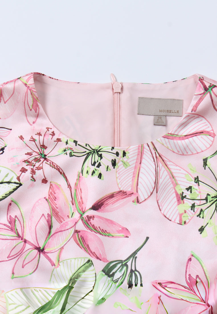 Floral Symphony Garden Dress