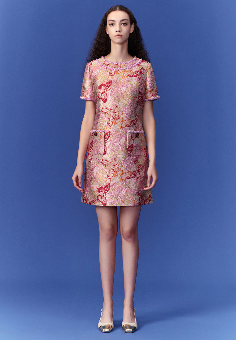 MOISELLE Passion Jacquard Dress