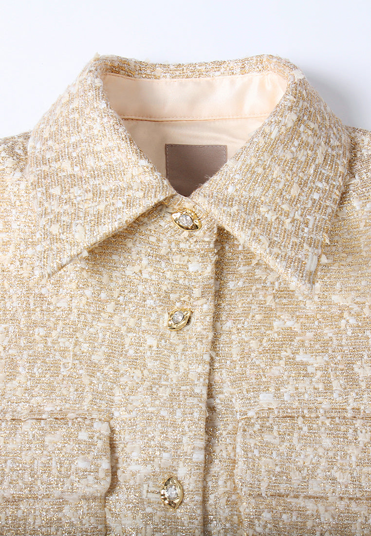 Lurex Glimmer Pocket Jacket