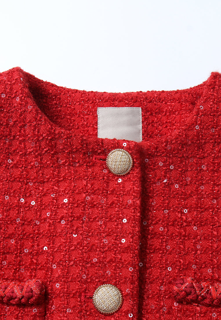 Rouge Chaîne Tweed Jacket