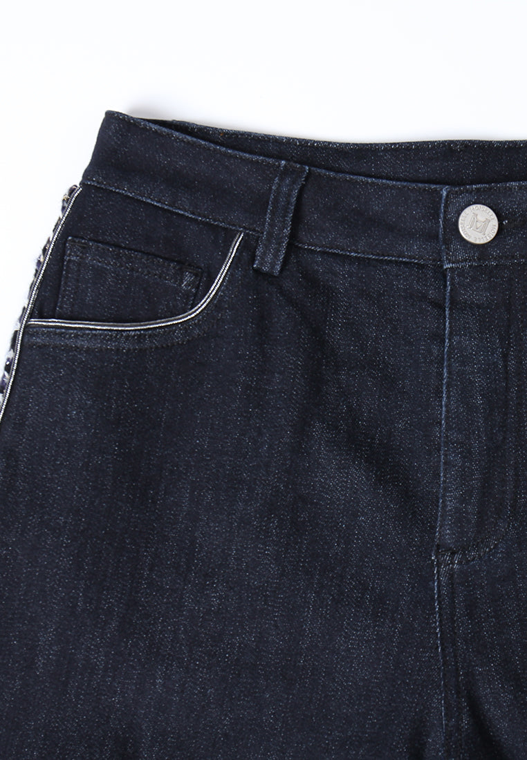 Marais Woven Edge Flare Jean