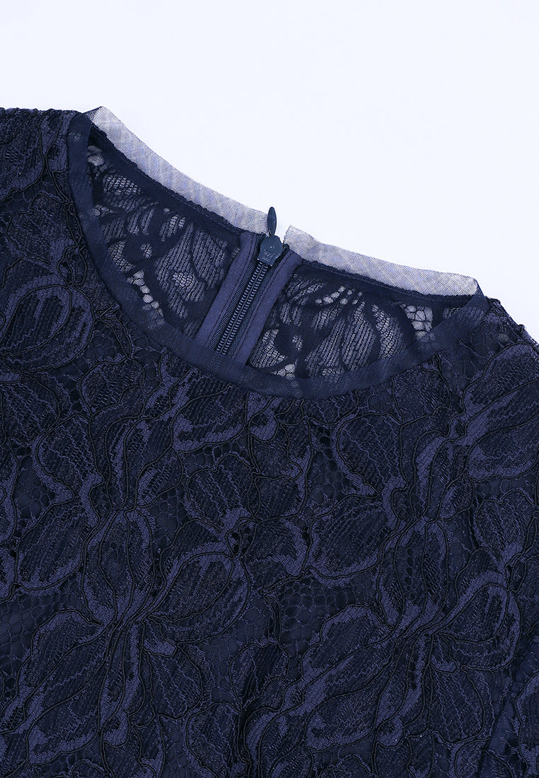 Indigo Florale Cantabile Dress