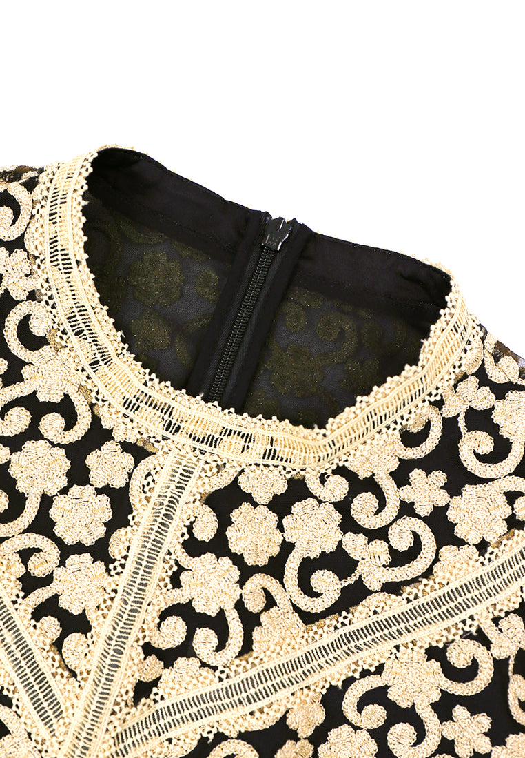Ébène Doré Arabesque Dress