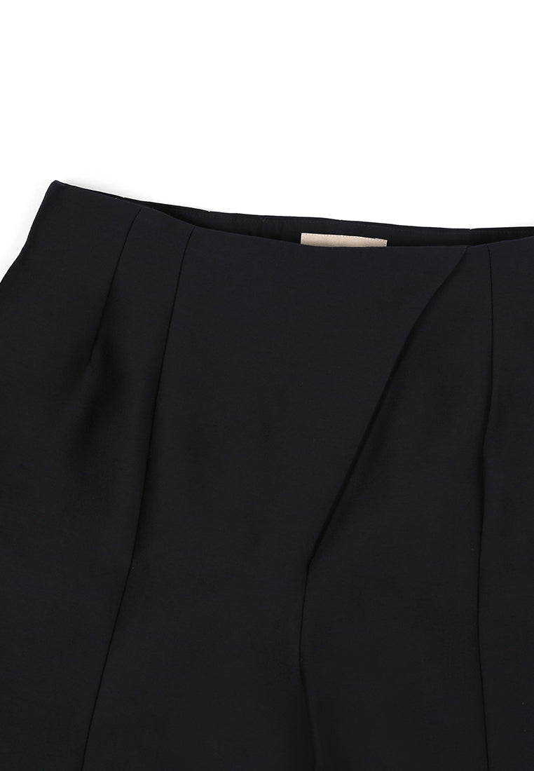 Noir Élégance Palazzo Trousers