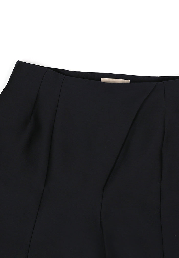 Noir Élégance Palazzo Trousers