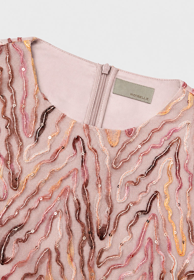 Rosé Jardin Harmonie Dress