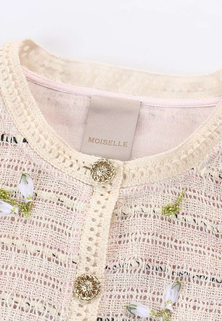 Lily Crotchet Tweed Jacket