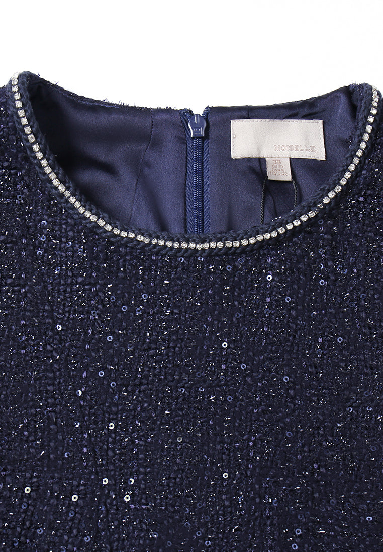 Éclat Contrast Sequin Dress