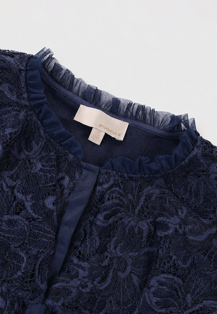 Indigo Florale Aria Blouse