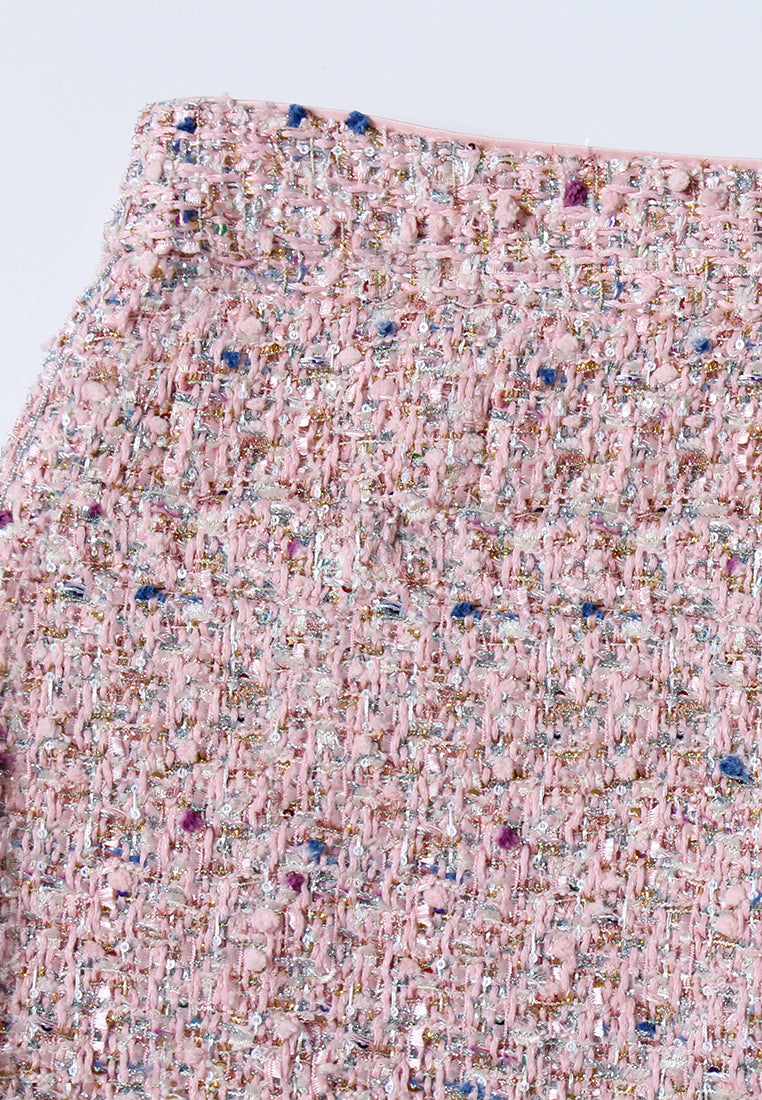 Rose Tresse Mini Skirt