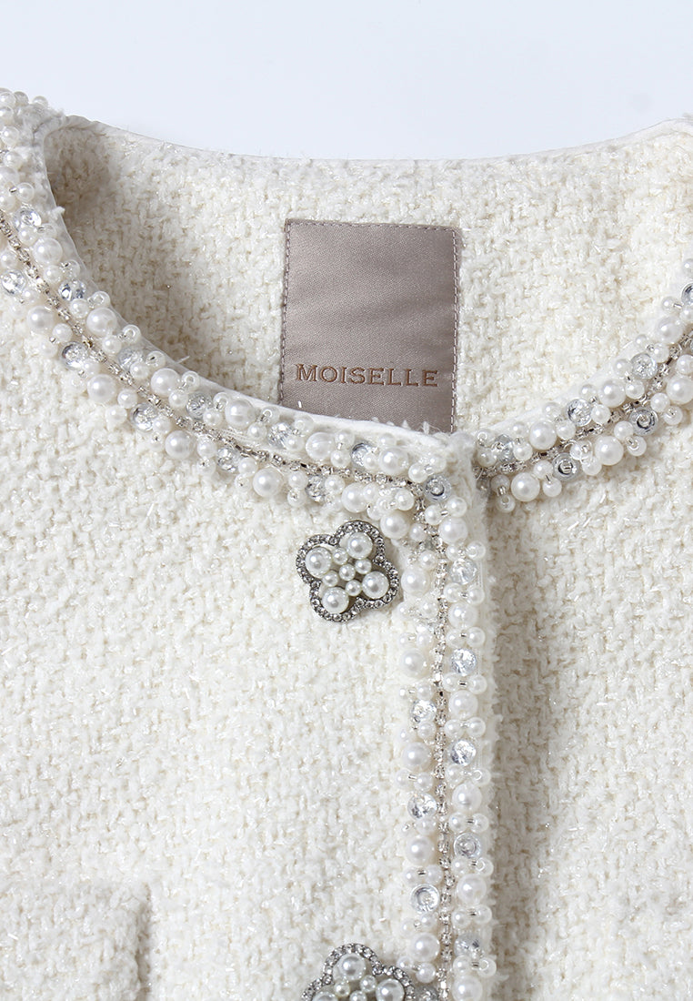 Plume Bijou Feather Jacket