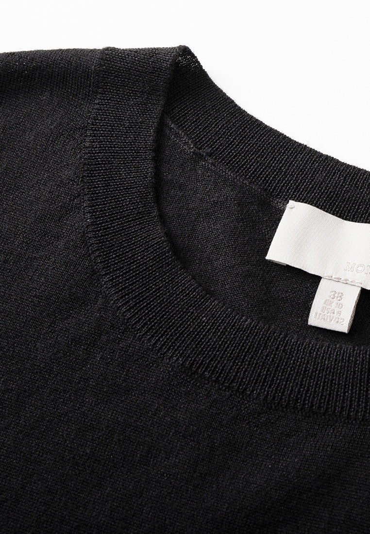 Logo-jacquard Knitted Top