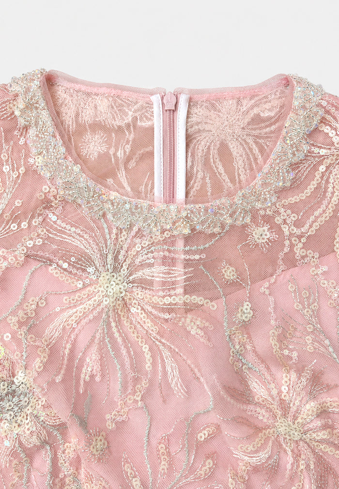 Rosé Florale Majesté Gown