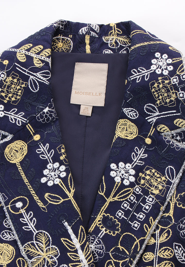 Midnight Jardin Orné Vest