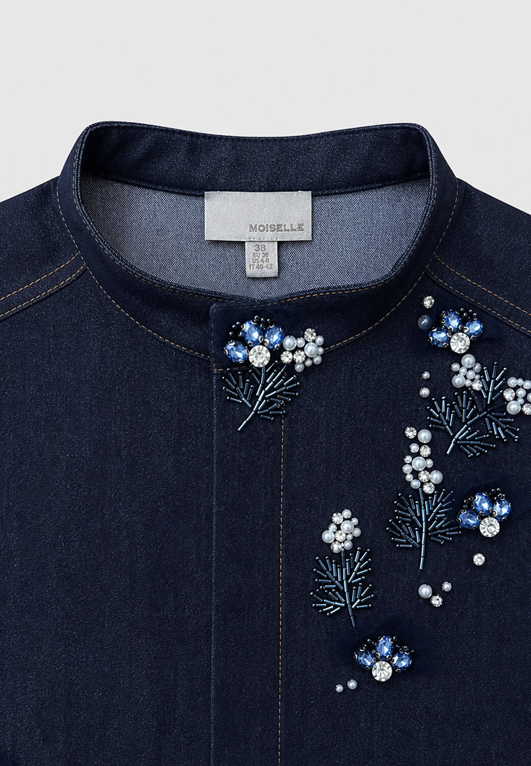 Indigo Florale Fusion Jumpsuit