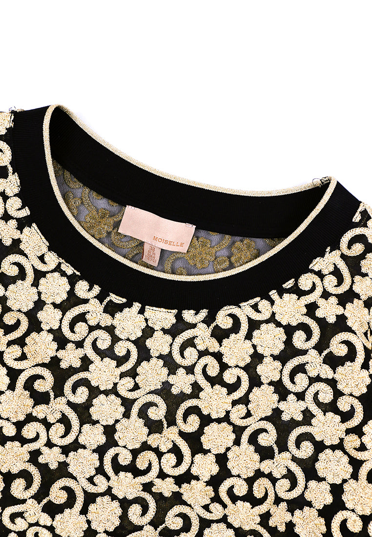 Ébène Doré Arabesque Top