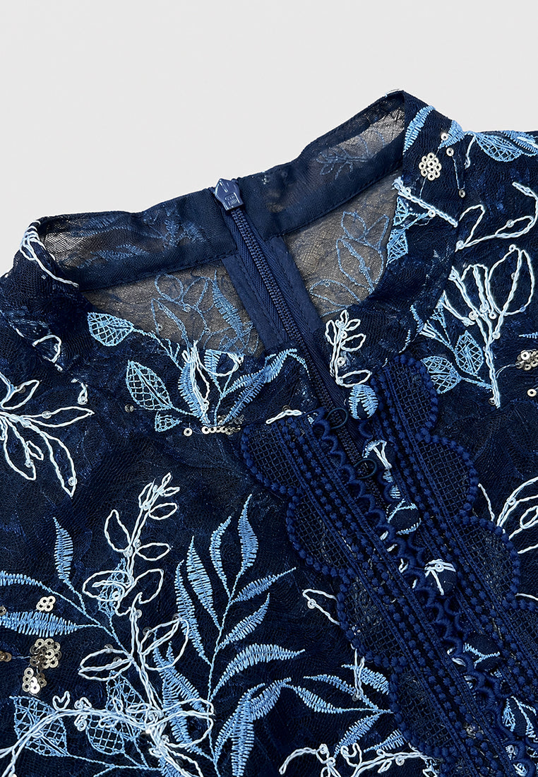 Marine Florale Étoile Dress