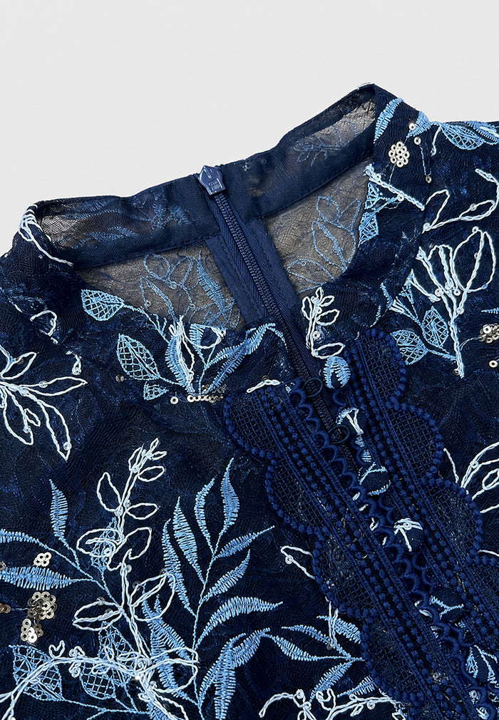 Marine Florale Étoile Dress