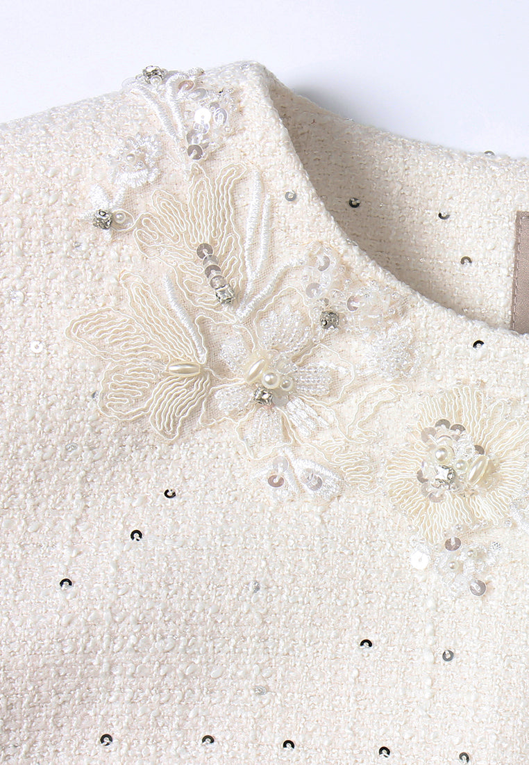 Embellished Appliqué Jacket