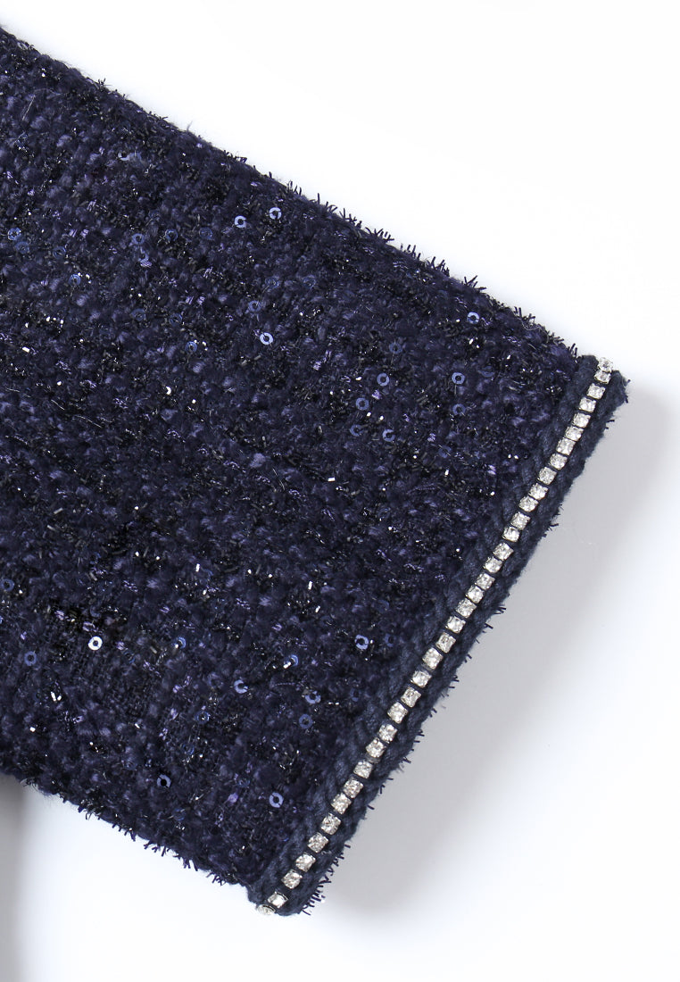 Éclat Contrast Sequin Dress