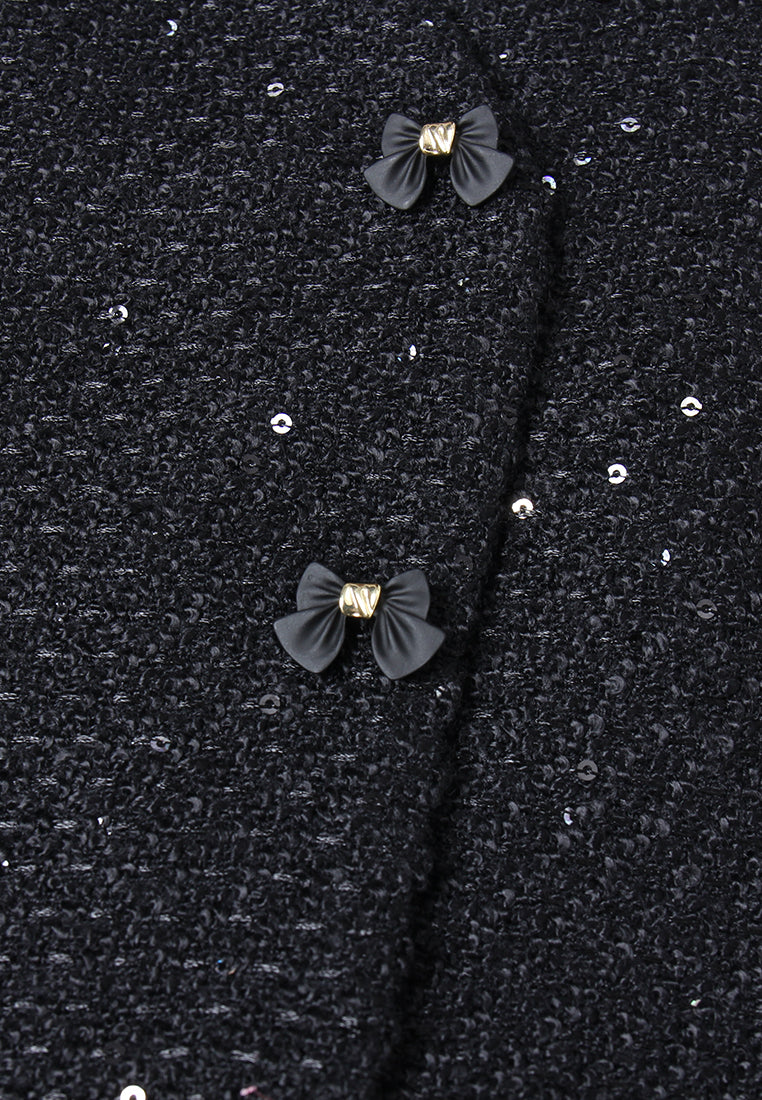 Rivière Embellished Button Vest