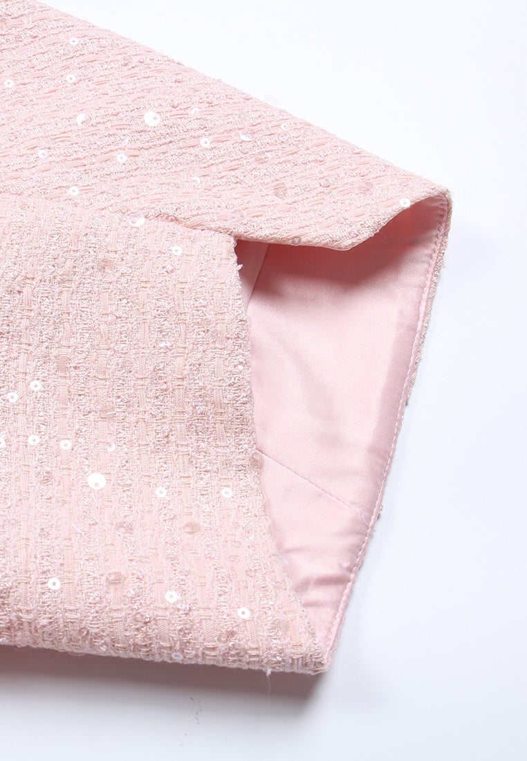 Rose Éclat Sequined Jacket