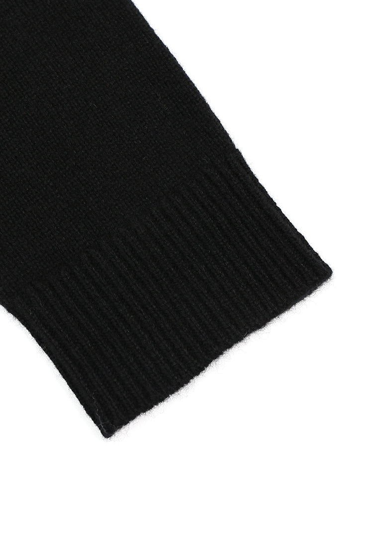 Noir Diamant Crystal-Trim Knit Jacket