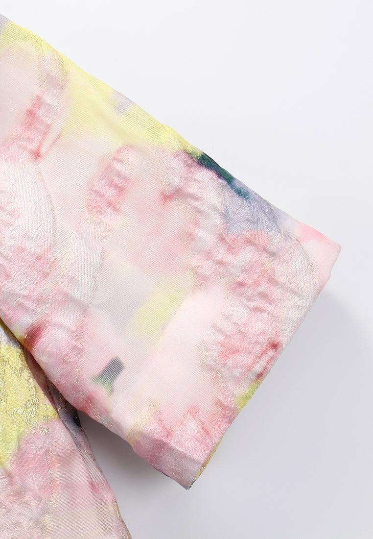 Watercolour Bloom Garden Dress