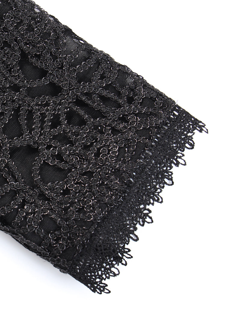 Noir Dentelle Jardin Jacket